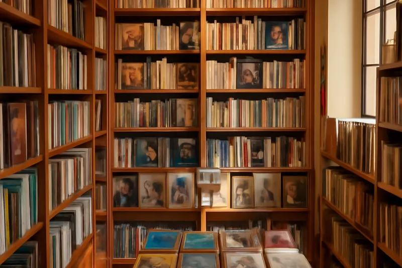 Détail d'un beau livre d'art religieux ouvert montrant une reproduction d'enluminure médiévale en pleine page, papier couché mat et reliure cousue